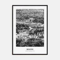 Boone Portrait B&W No 1 Poster