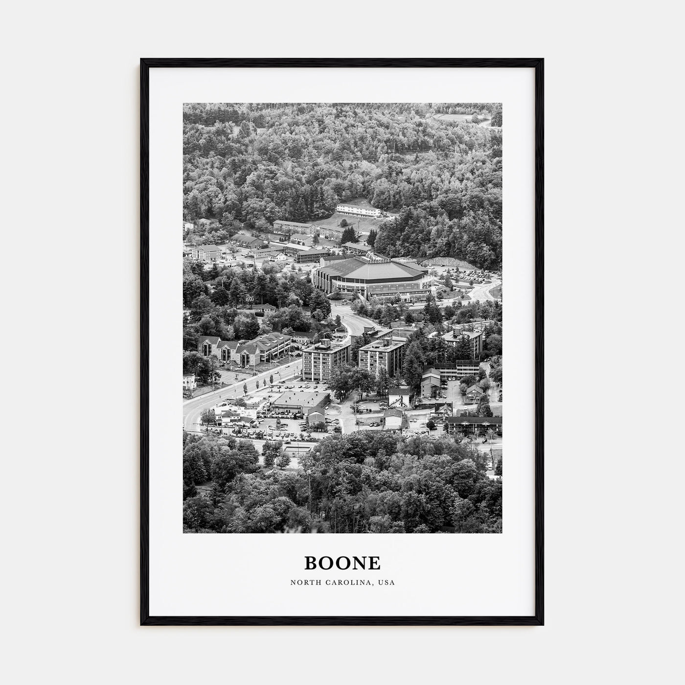 Boone Portrait B&W No 1 Poster