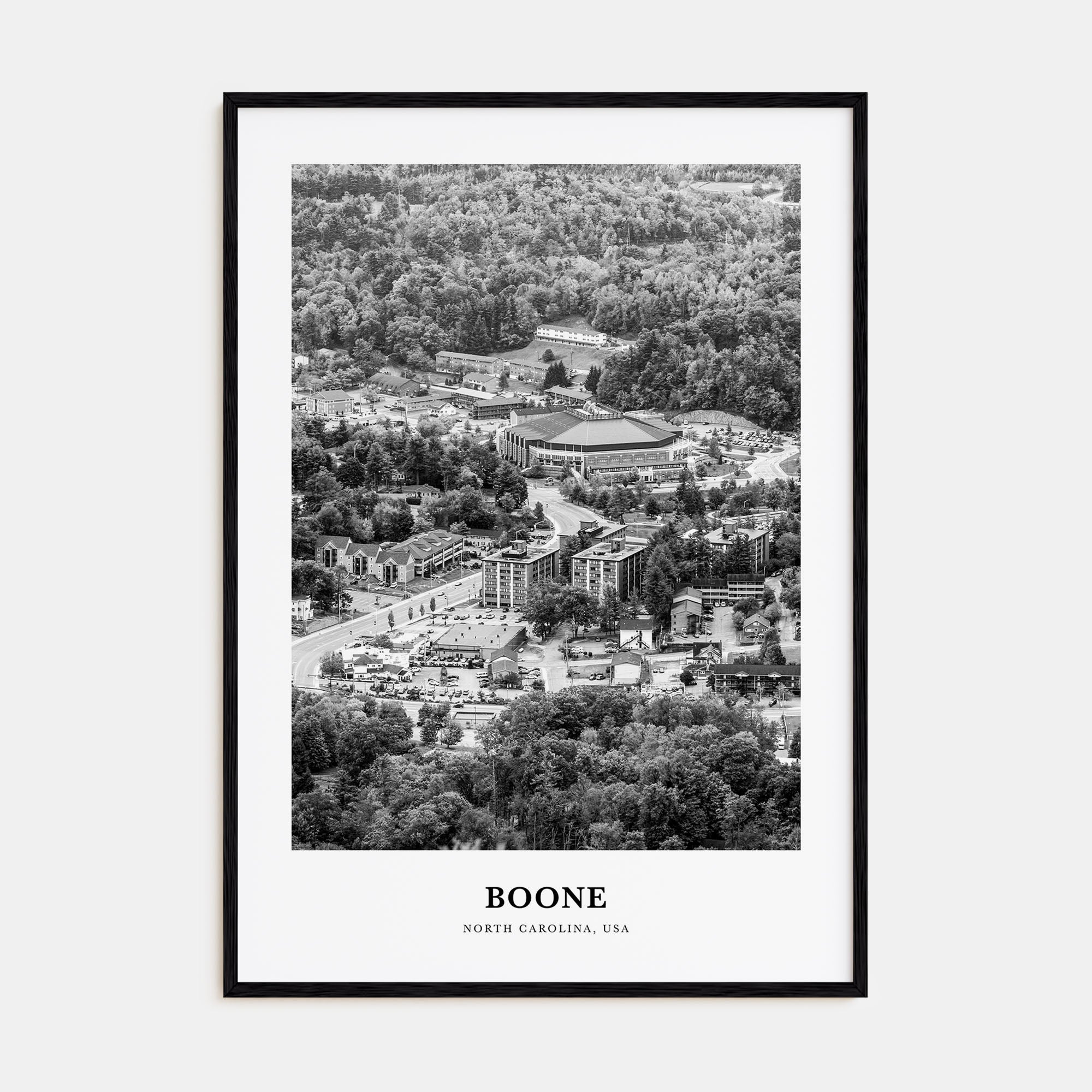 Boone Portrait B&W No 1 Poster