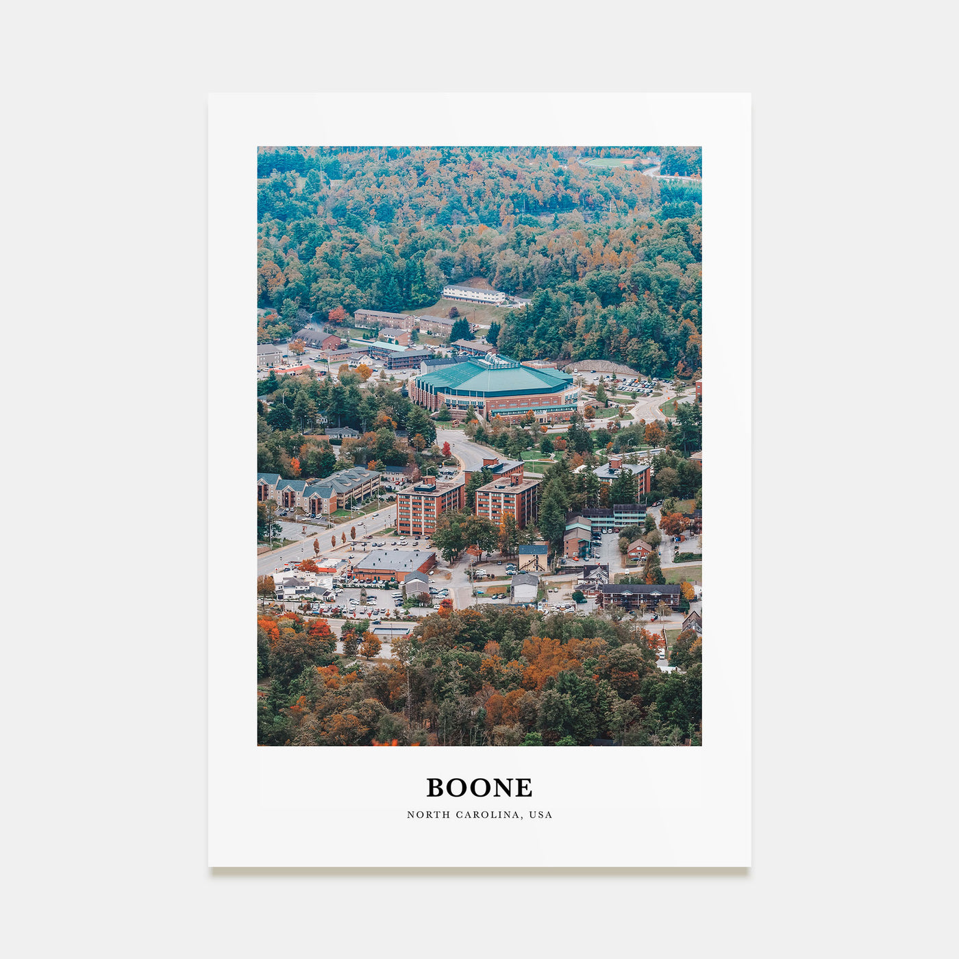 Boone Portrait Color Poster