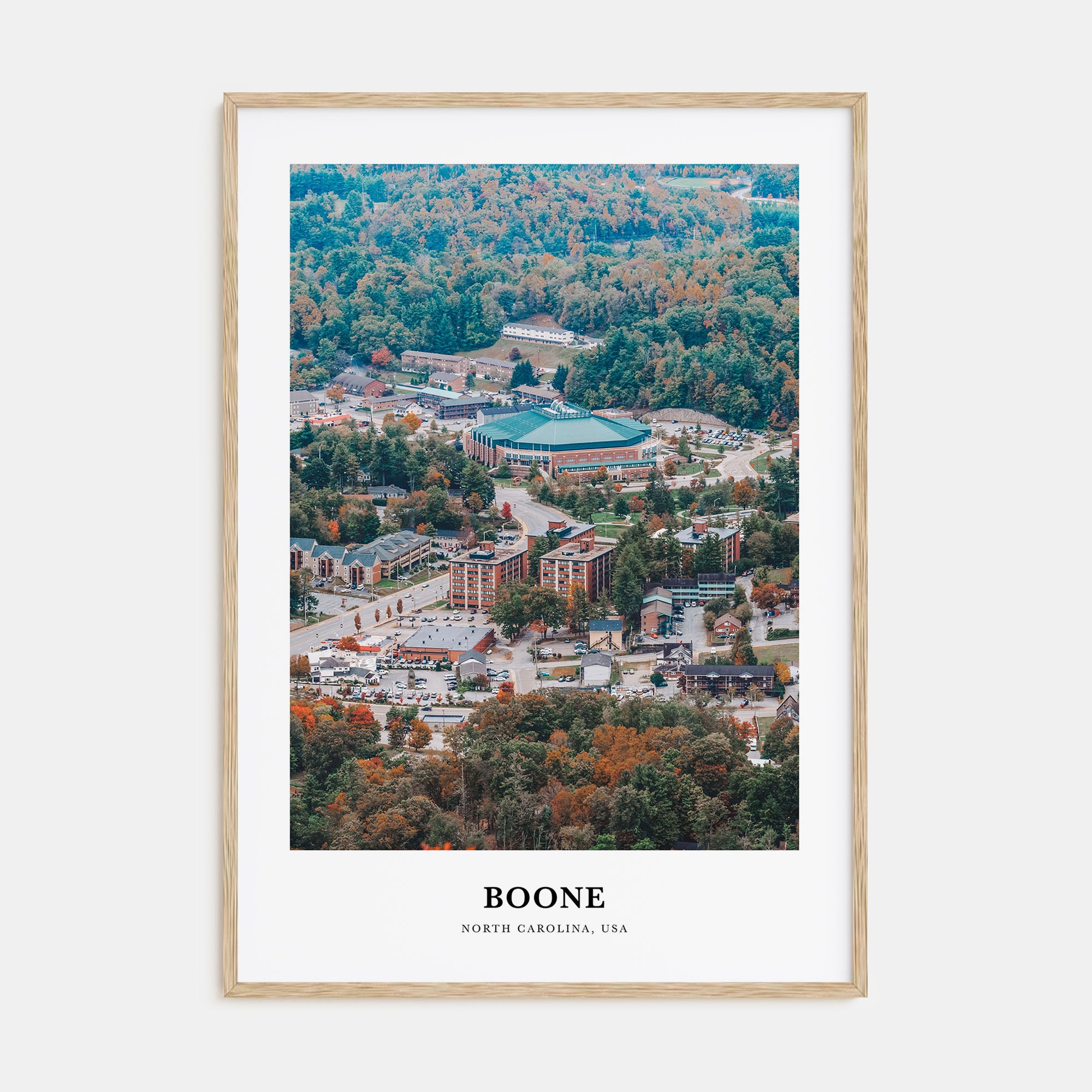 Boone Portrait Color Poster