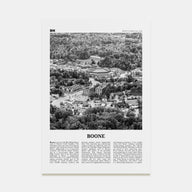 Boone Travel B&W No 1 Poster