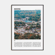 Boone Travel Color Poster