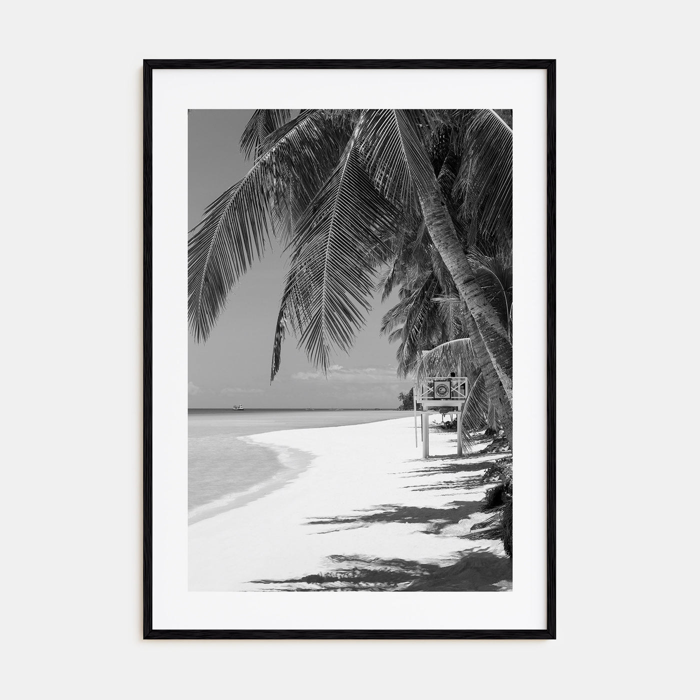 Boracay Photo B&W Poster