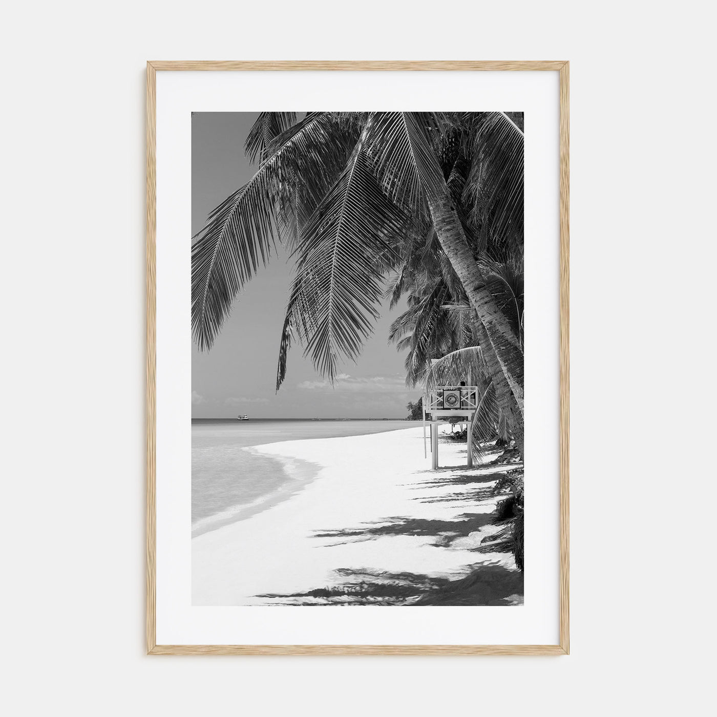 Boracay Photo B&W Poster