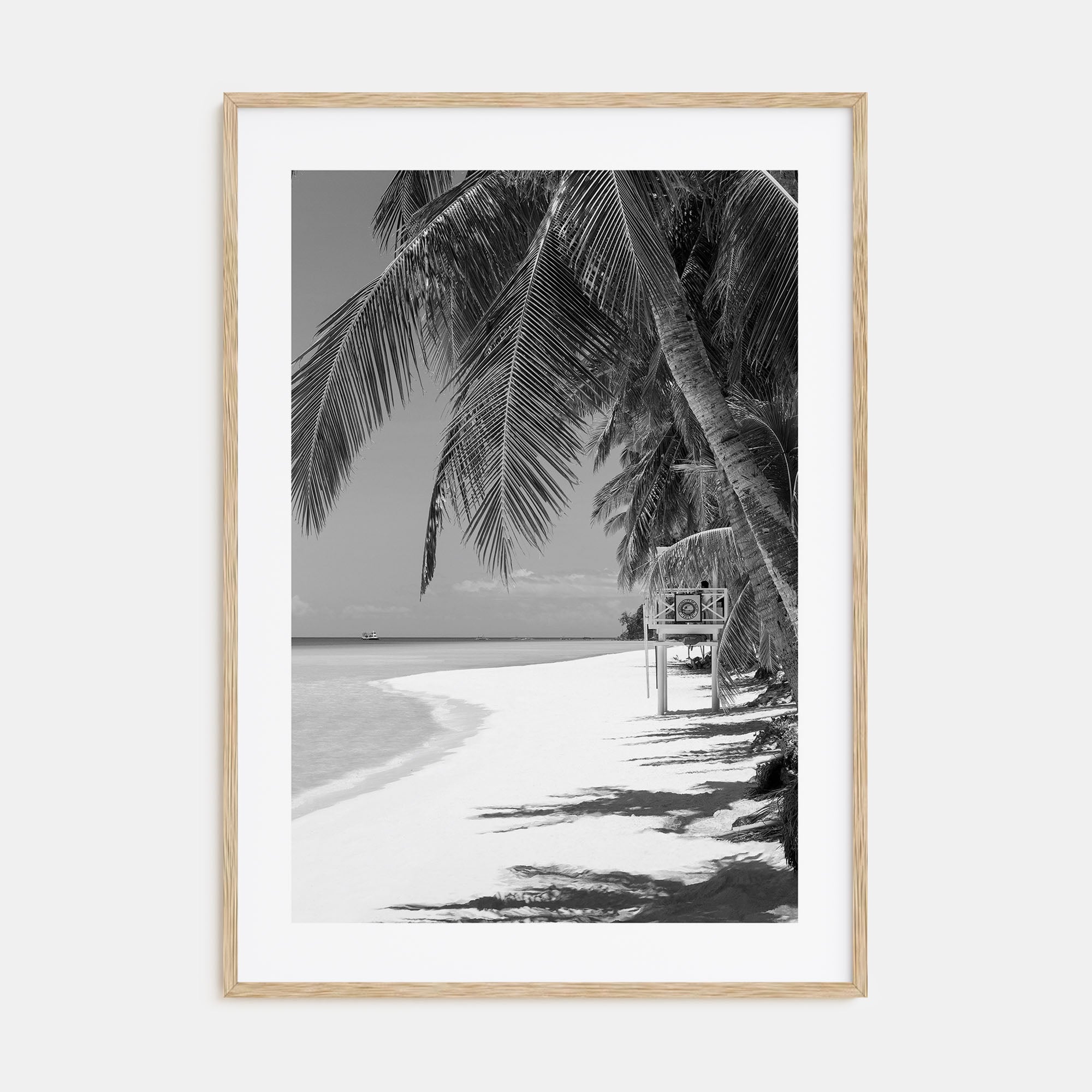 Boracay Photo B&W Poster