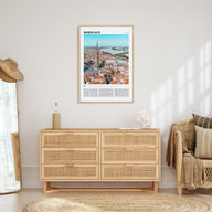 Bordeaux Travel Color Poster