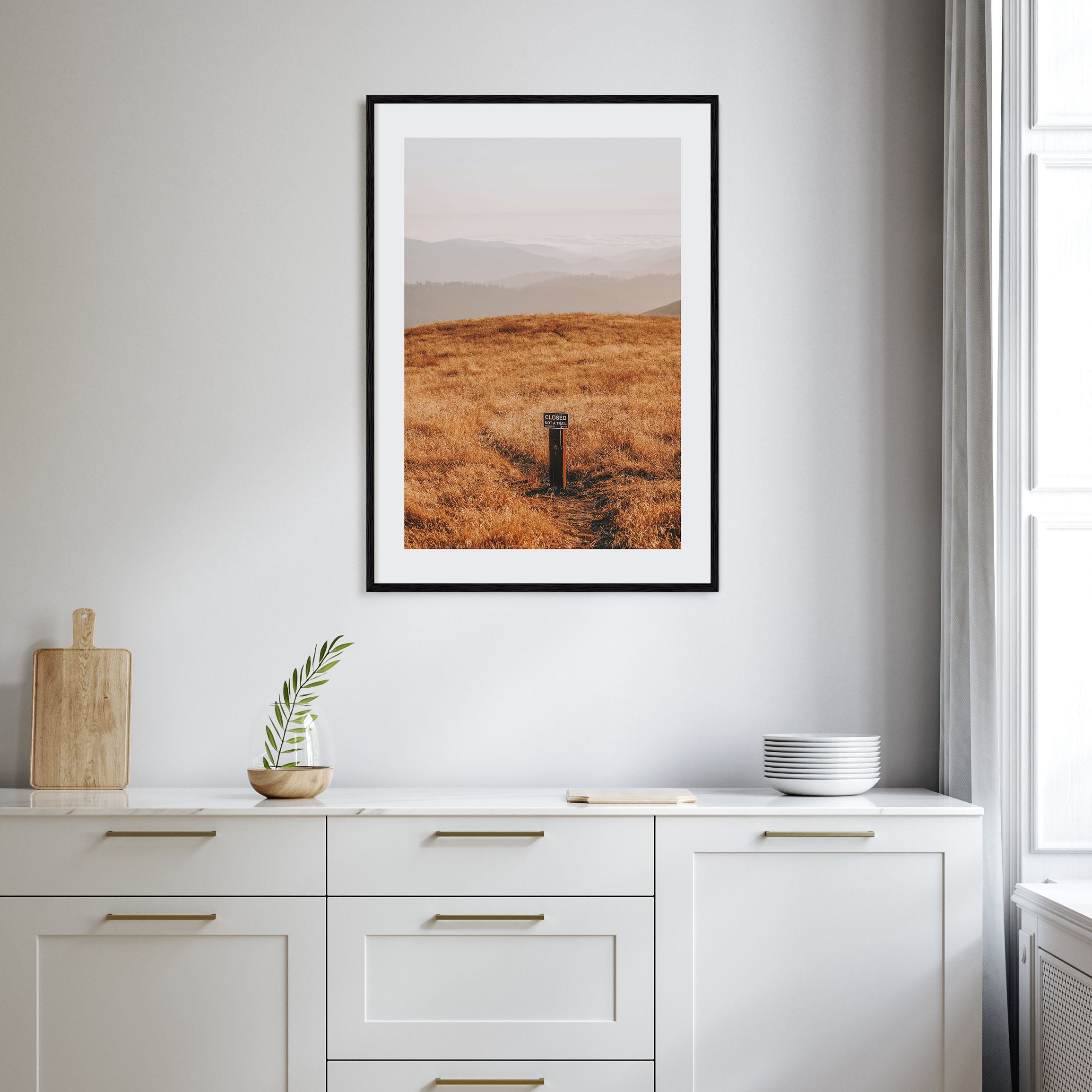 Borel Hill Mountains Photo Color Poster