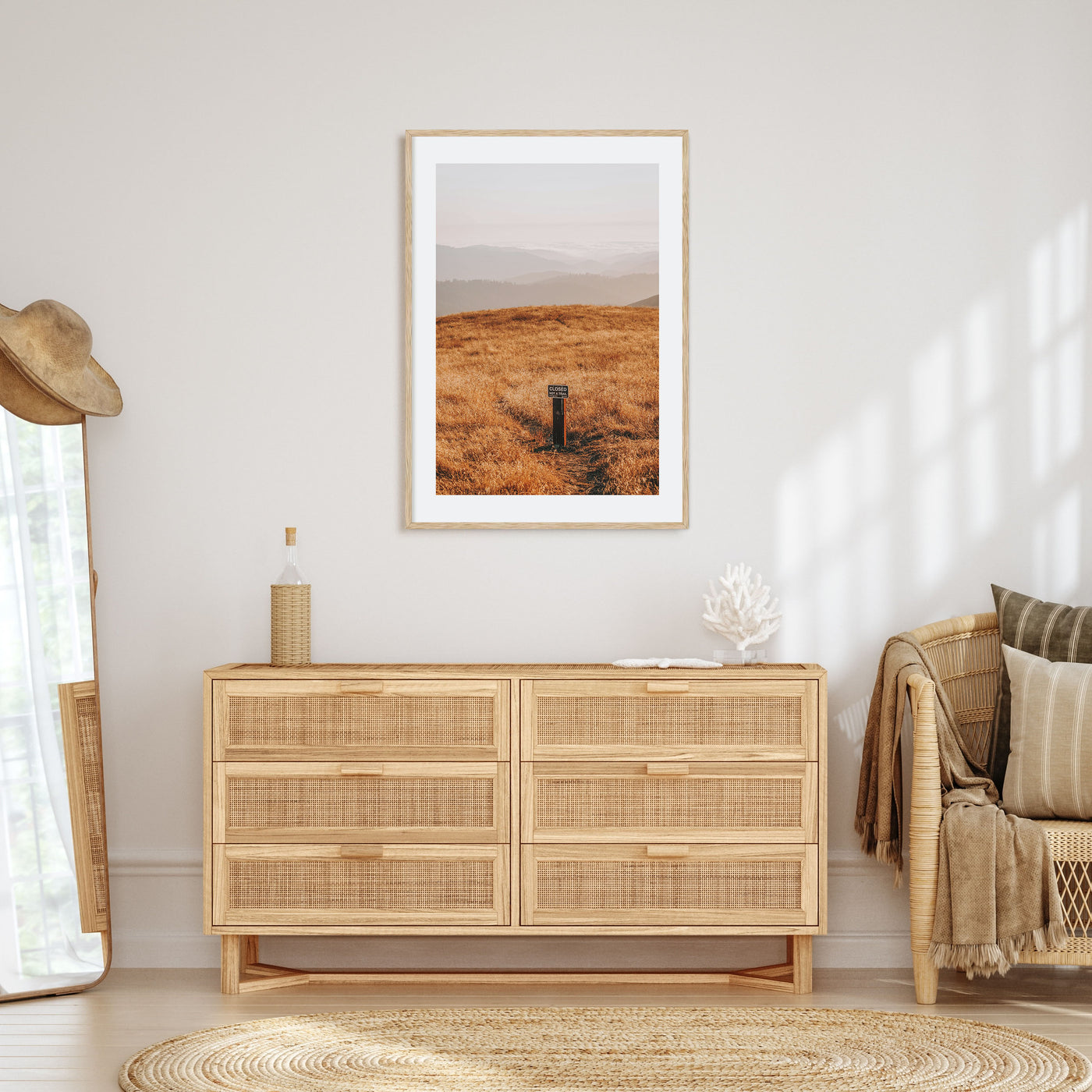 Borel Hill Mountains Photo Color Poster