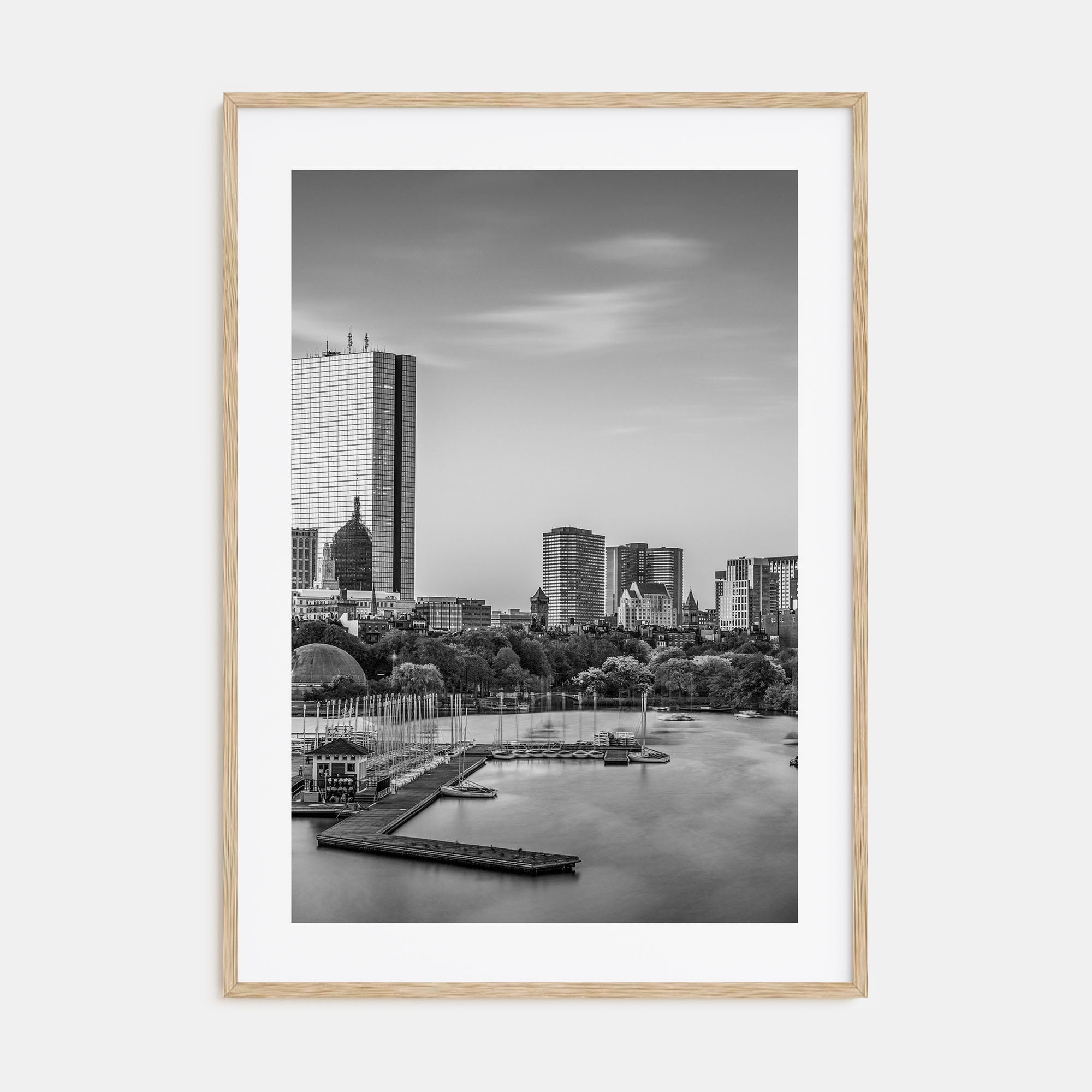 Boston Photo B&W No 2 Poster