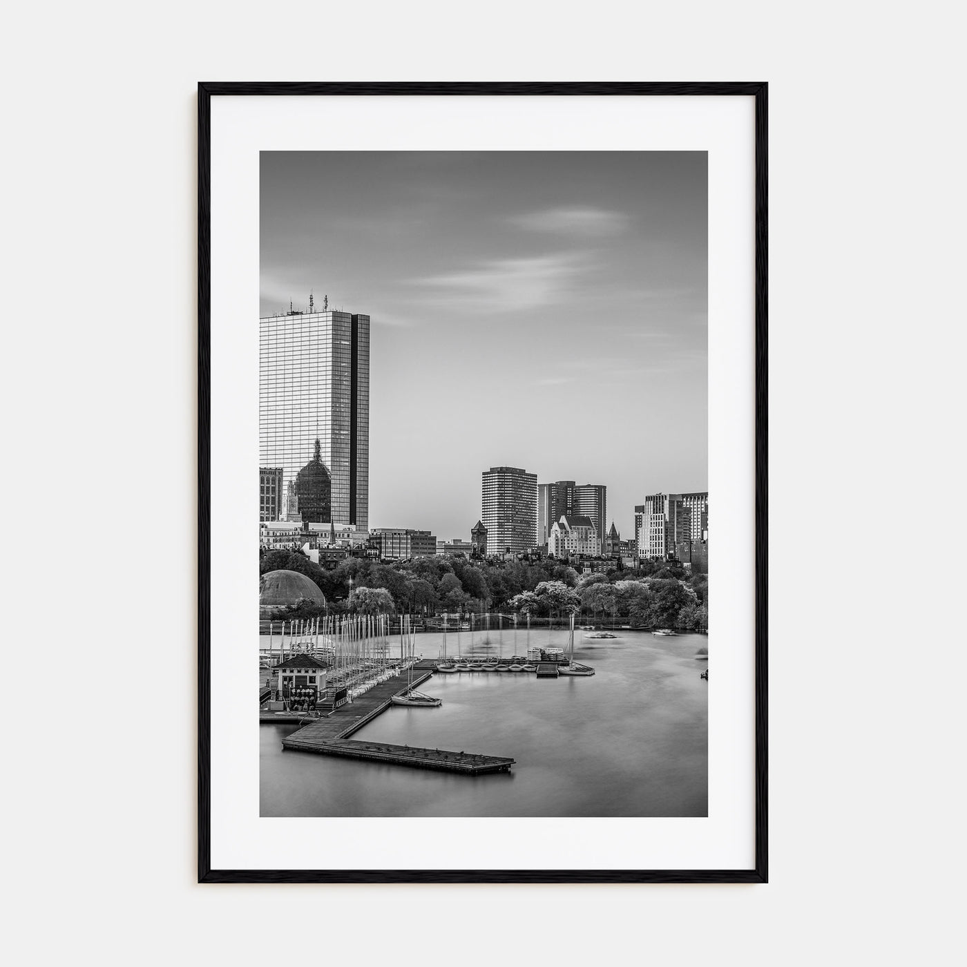 Boston Photo B&W No 2 Poster