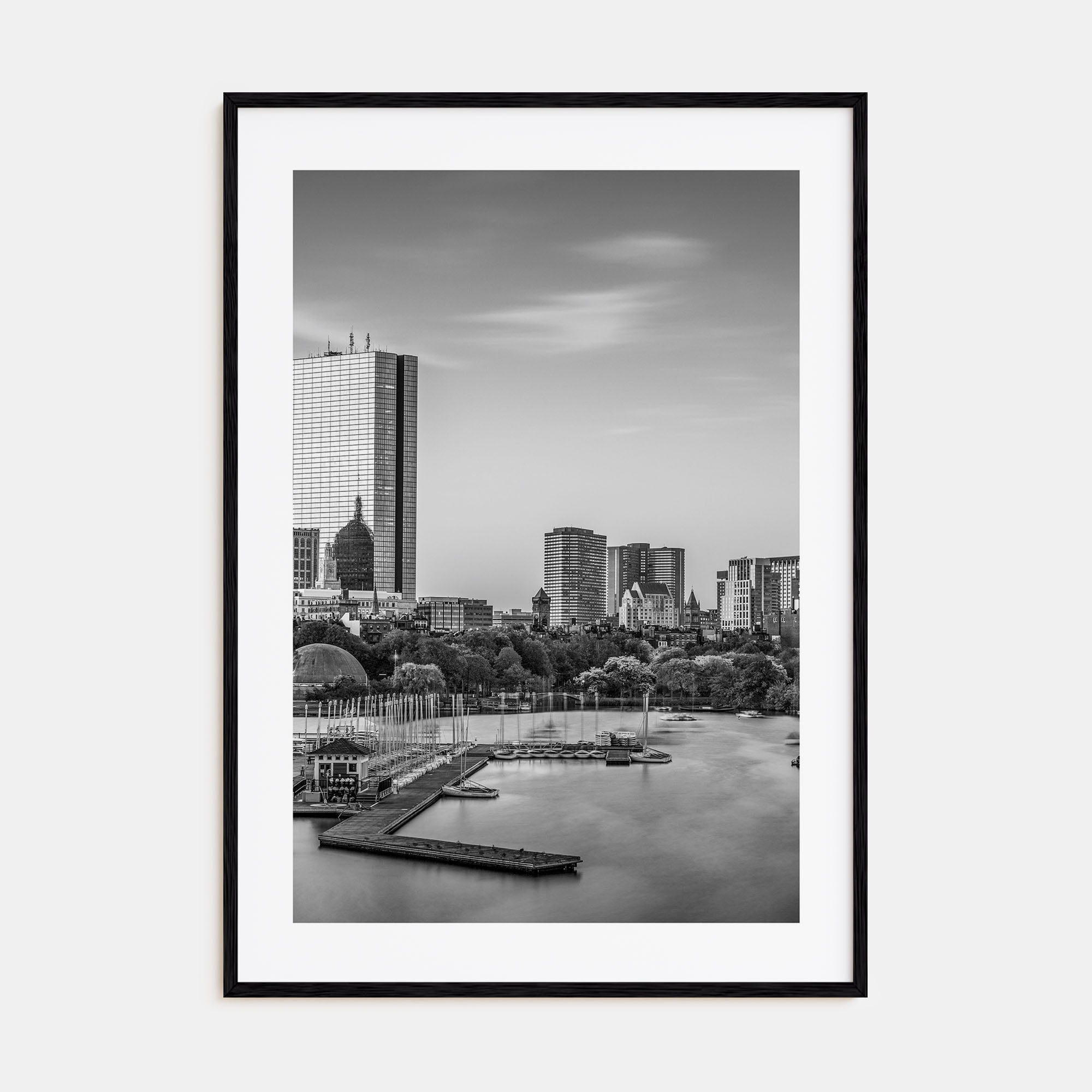 Boston Photo B&W No 2 Poster
