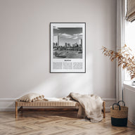 Boston Travel B&W No 2 Poster