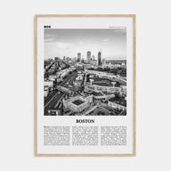 Boston Travel B&W No 3 Poster