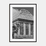 Botanical Garden Photo B&W No 3 Poster