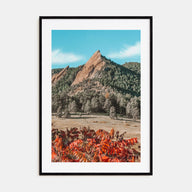 Boulder Photo Color No 1 Poster