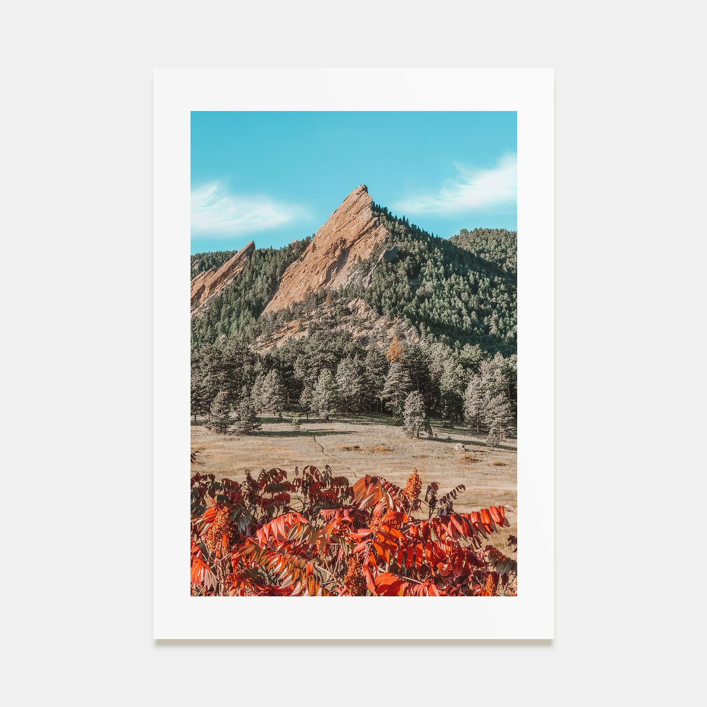 Boulder Photo Color No 1 Poster