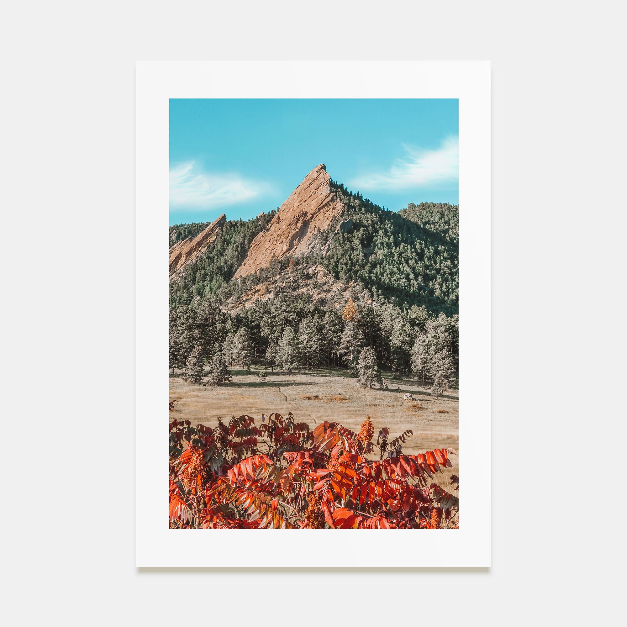 Boulder Photo Color No 1 Poster