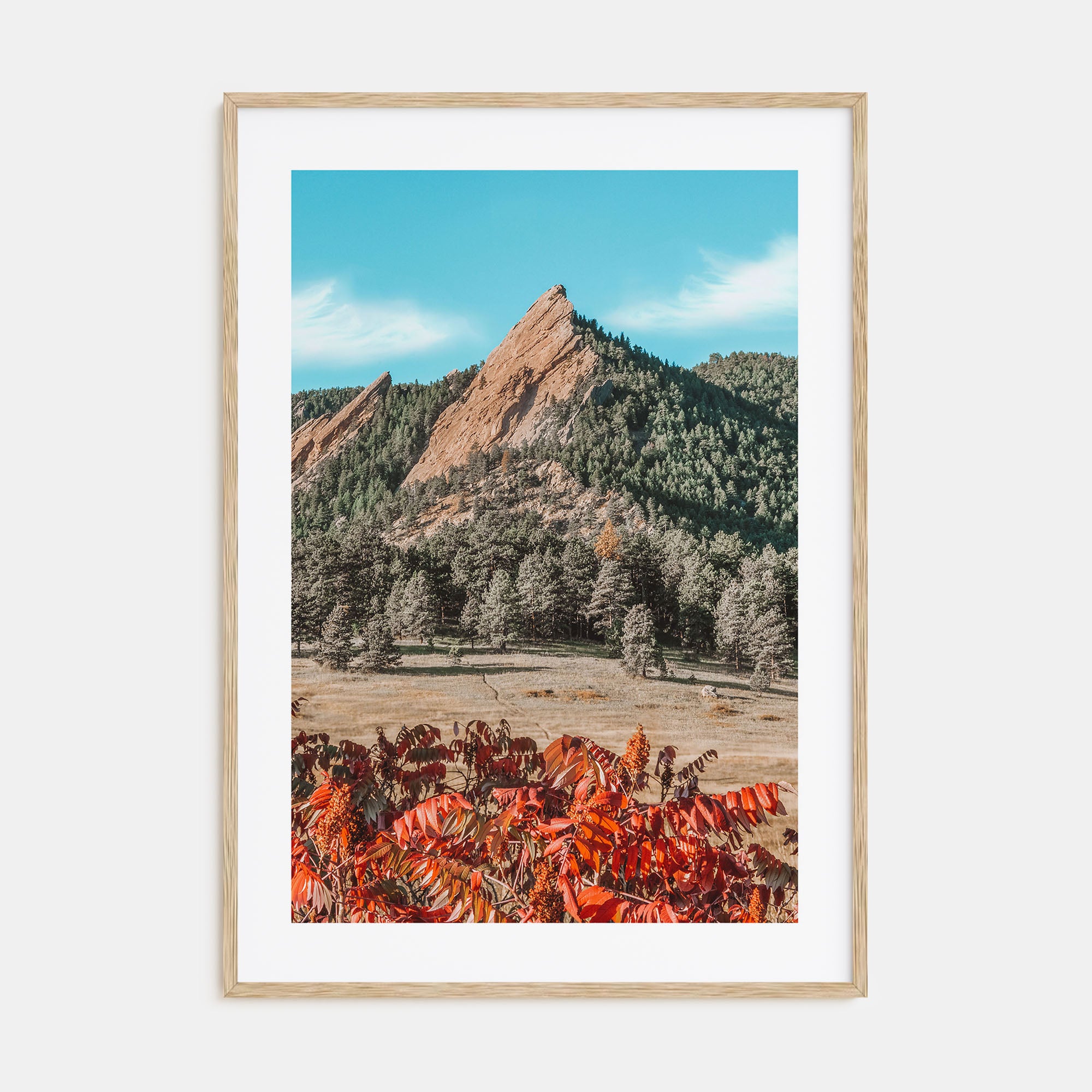 Boulder Photo Color No 1 Poster