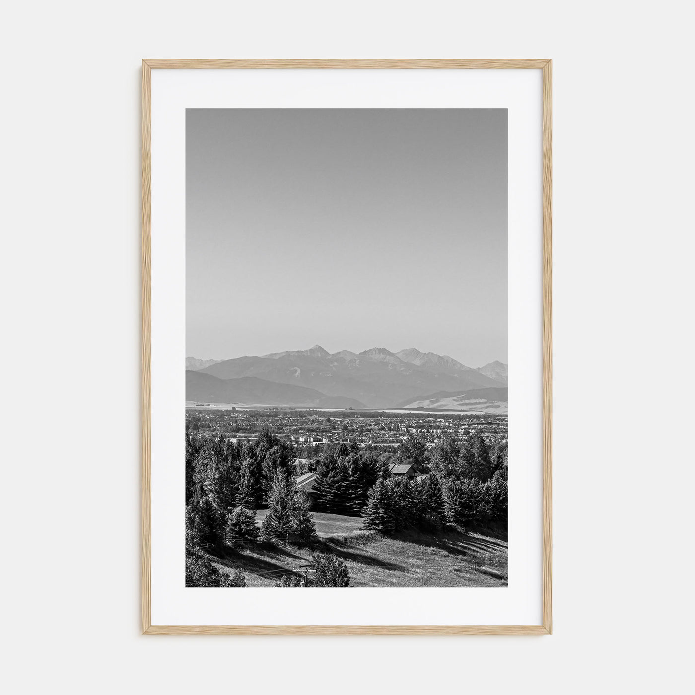 Bozeman Photo B&W Poster