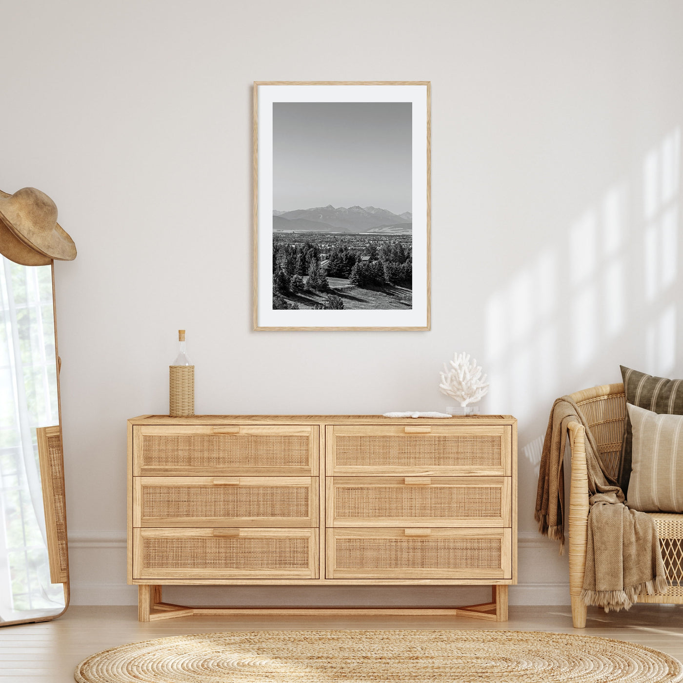 Bozeman Photo B&W Poster