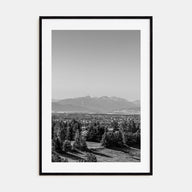 Bozeman Photo B&W Poster
