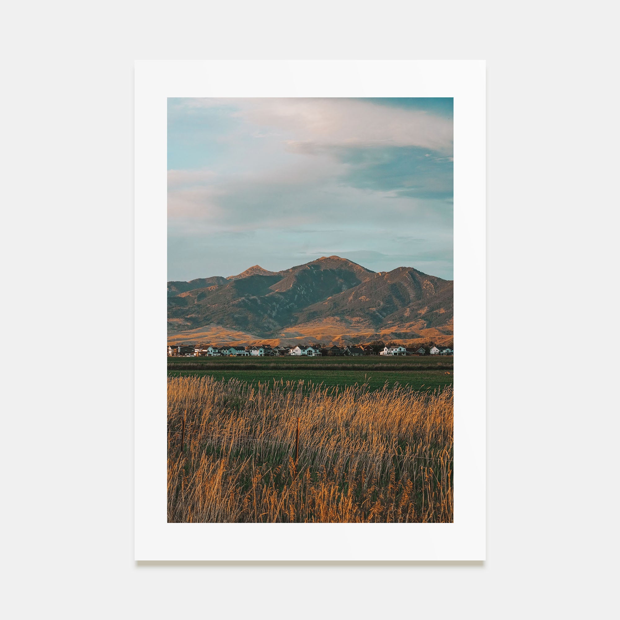 Bozeman Photo Color Poster