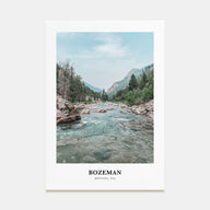 Bozeman Portrait Color Poster