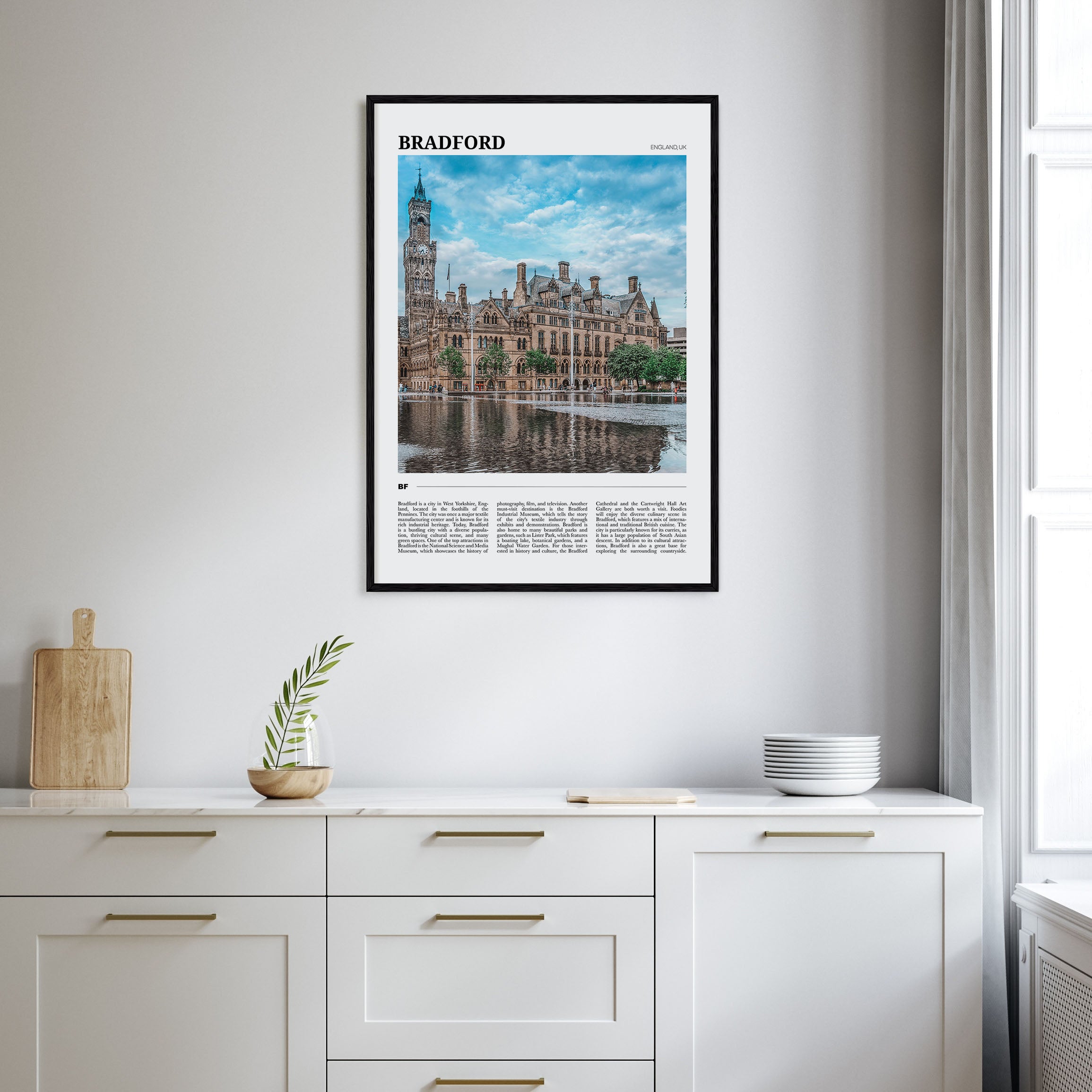 Bradford Travel Color Poster