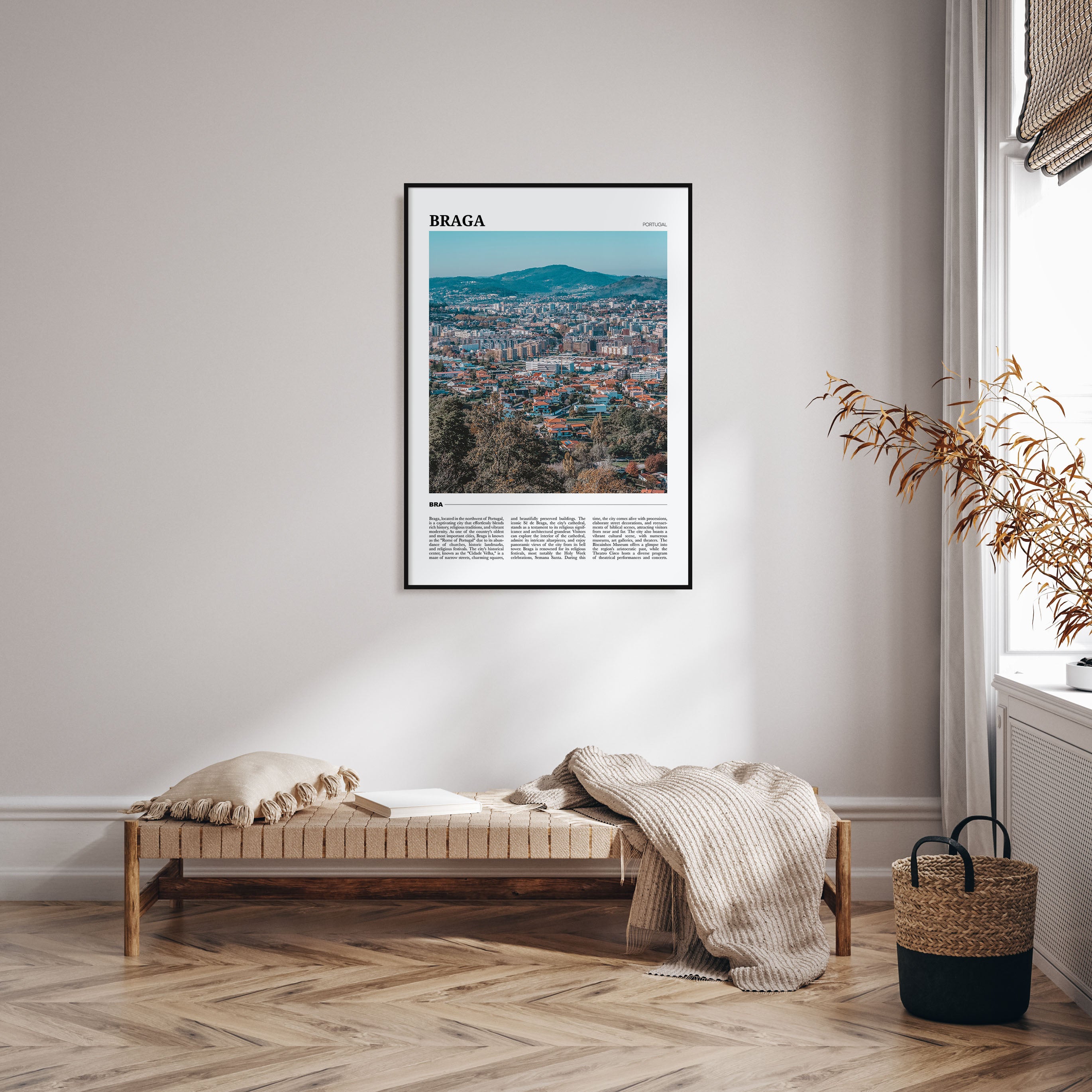 Braga Travel Color Poster