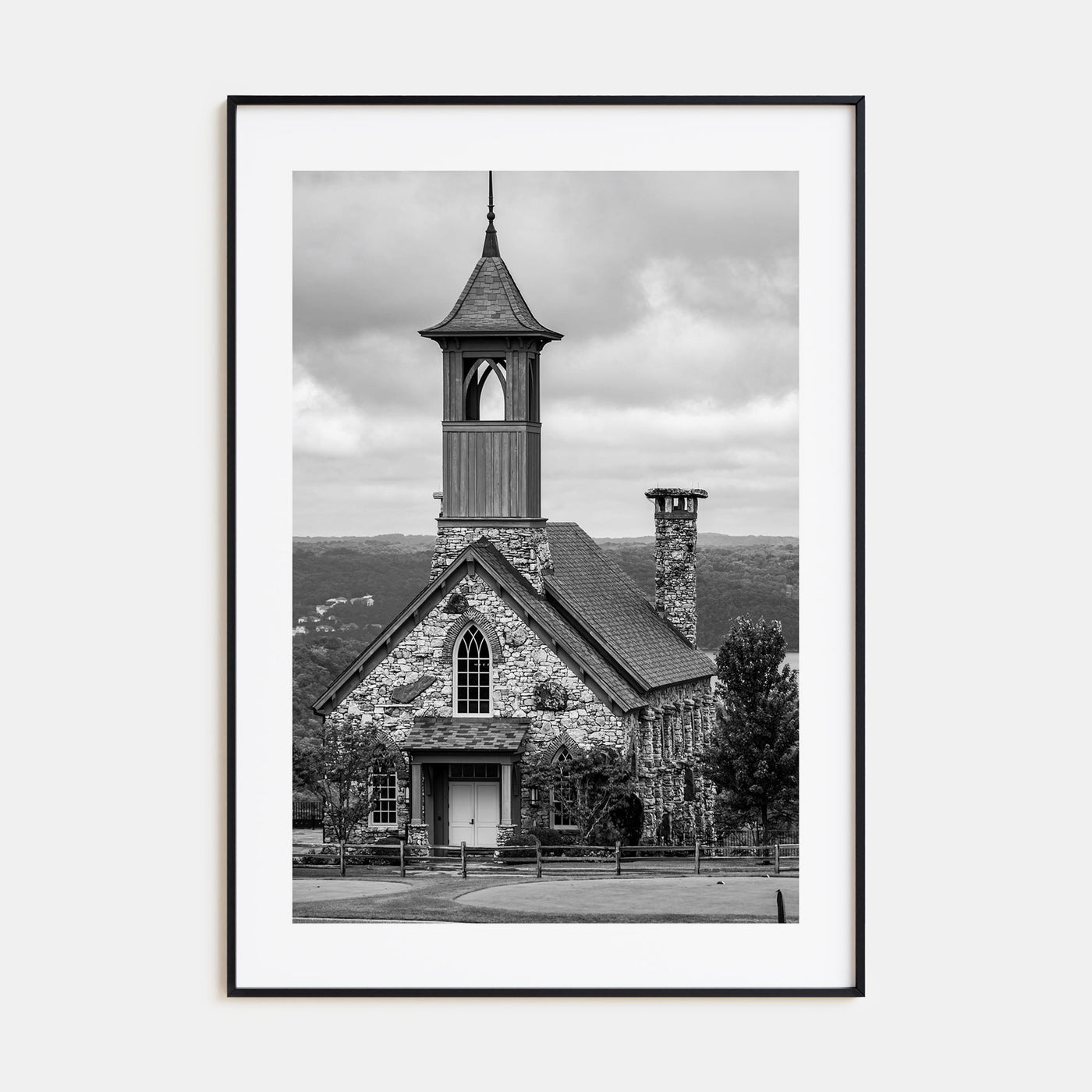 Branson Photo B&W Poster