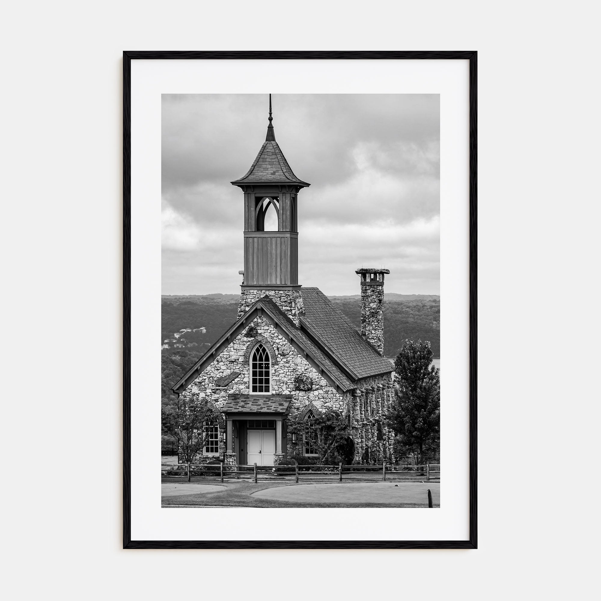 Branson Photo B&W Poster