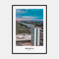 Brasília Portrait Color Poster