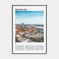 Bratislava Travel Color Poster