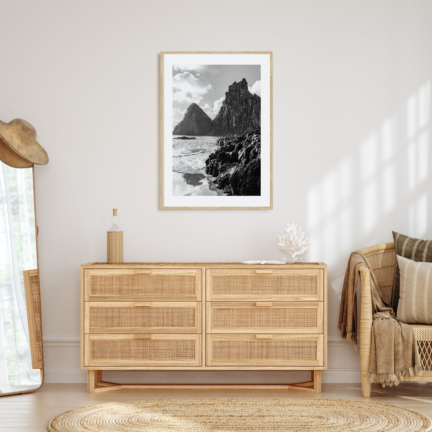 Brazil Photo B&W Poster