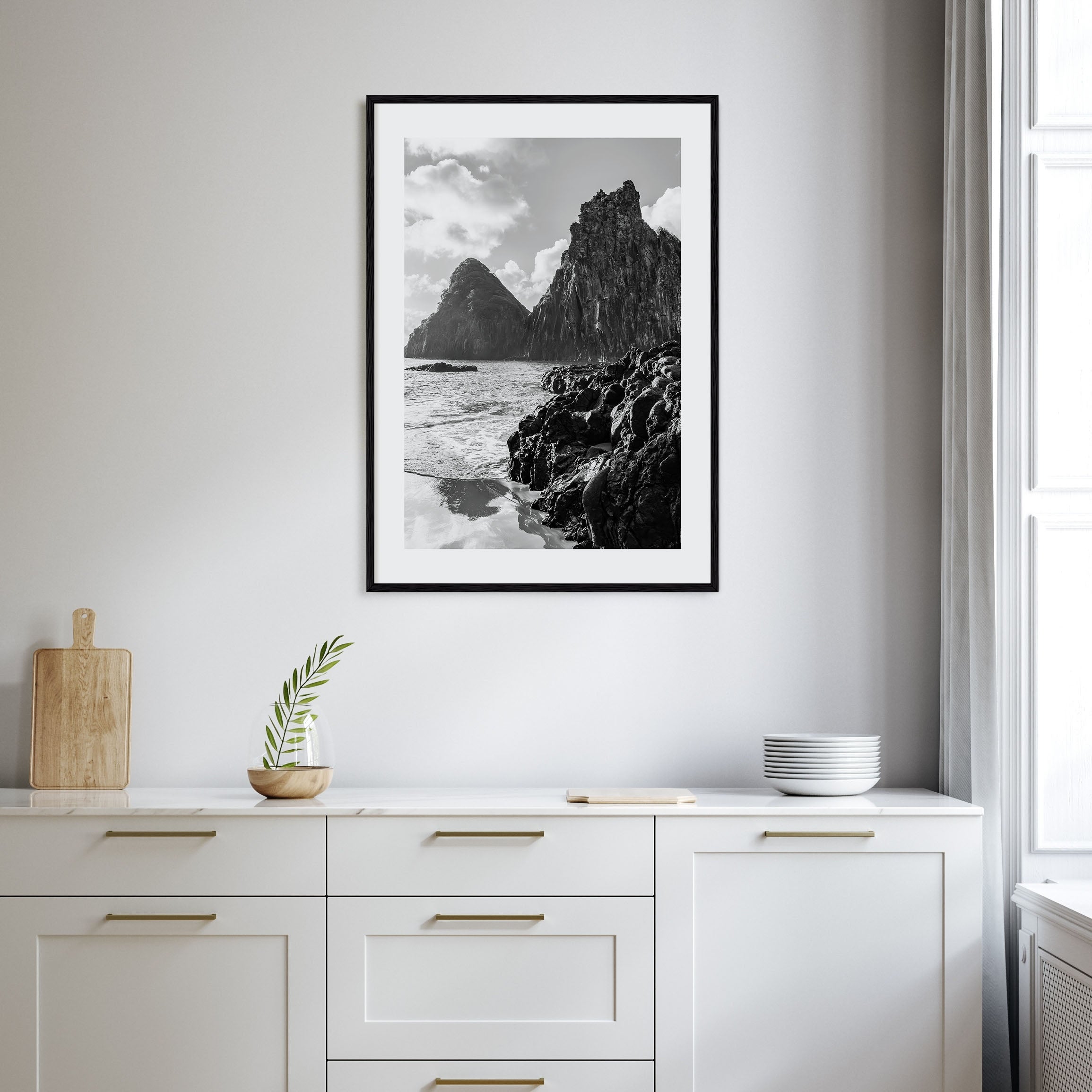 Brazil Photo B&W Poster