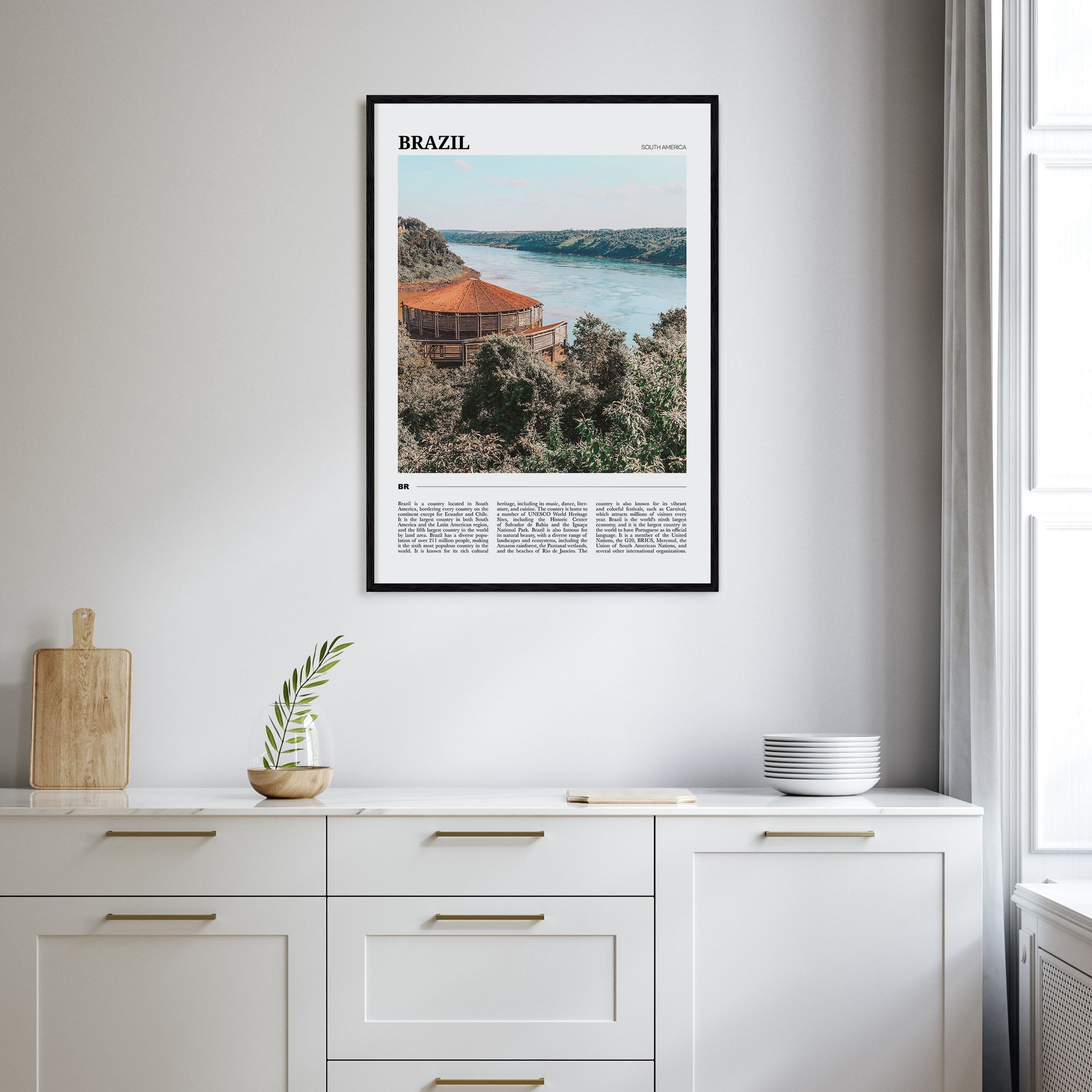 Brazil Travel Color No 2 Poster