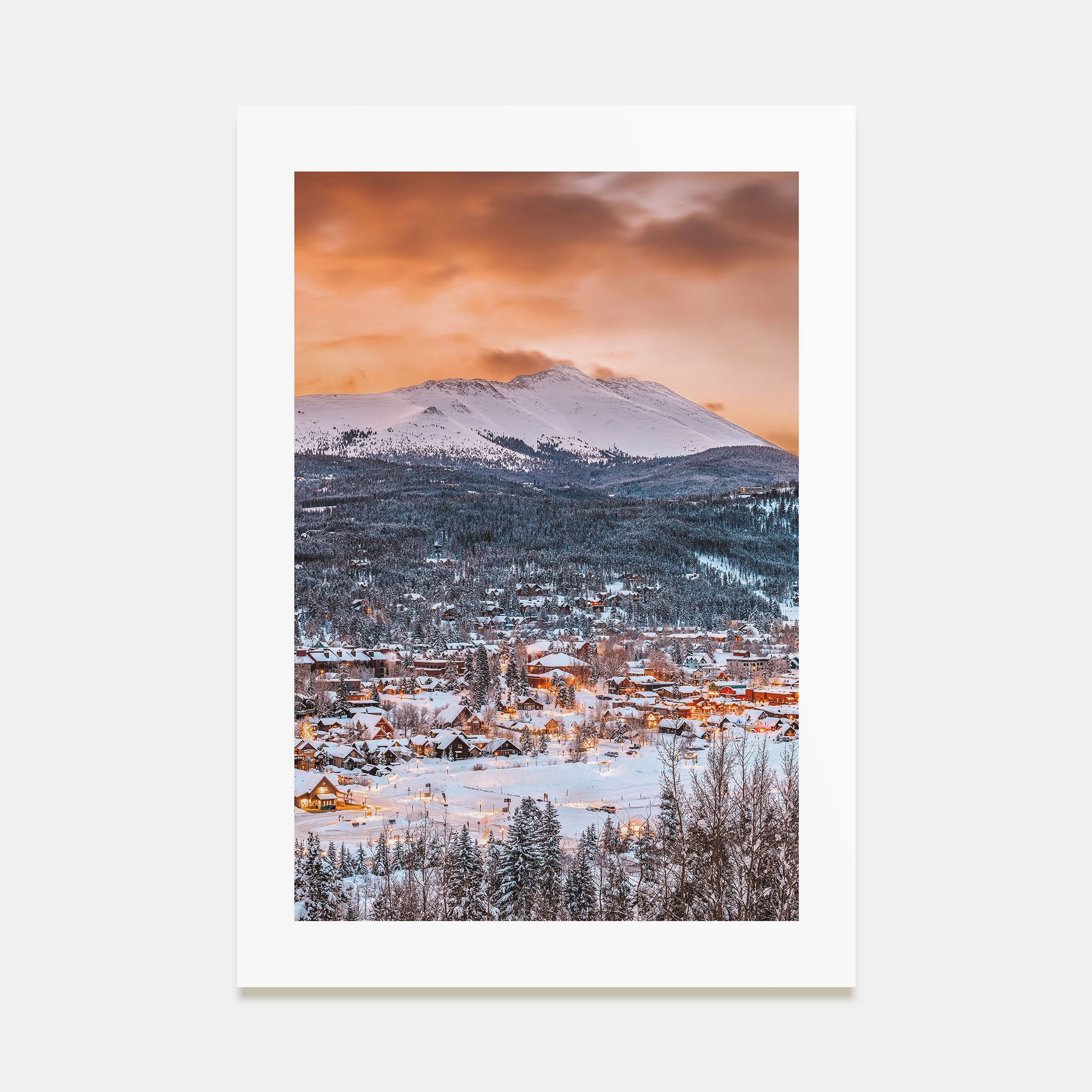 Breckenridge Photo Color Poster