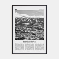 Breckenridge Travel B&W Poster