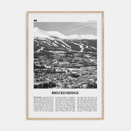 Breckenridge Travel B&W Poster