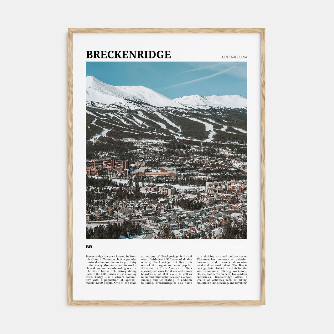 Breckenridge Travel Color No 2 Poster