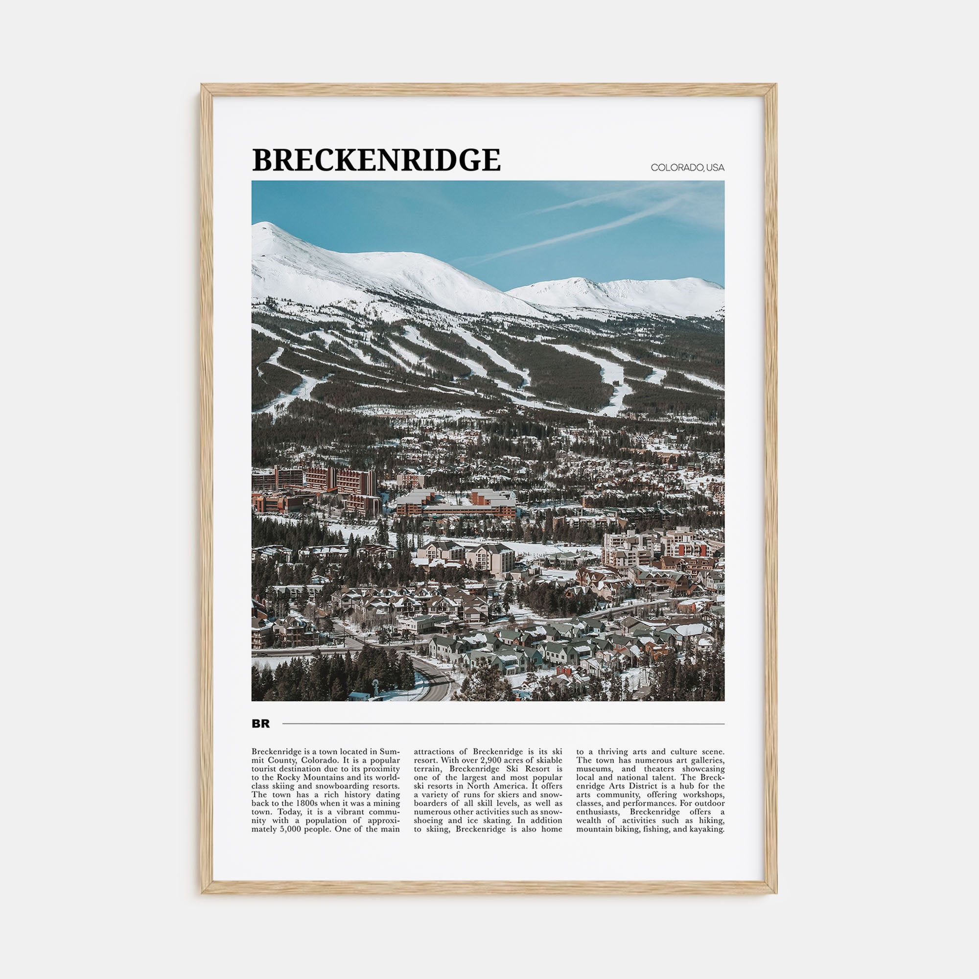 Breckenridge Travel Color No 2 Poster