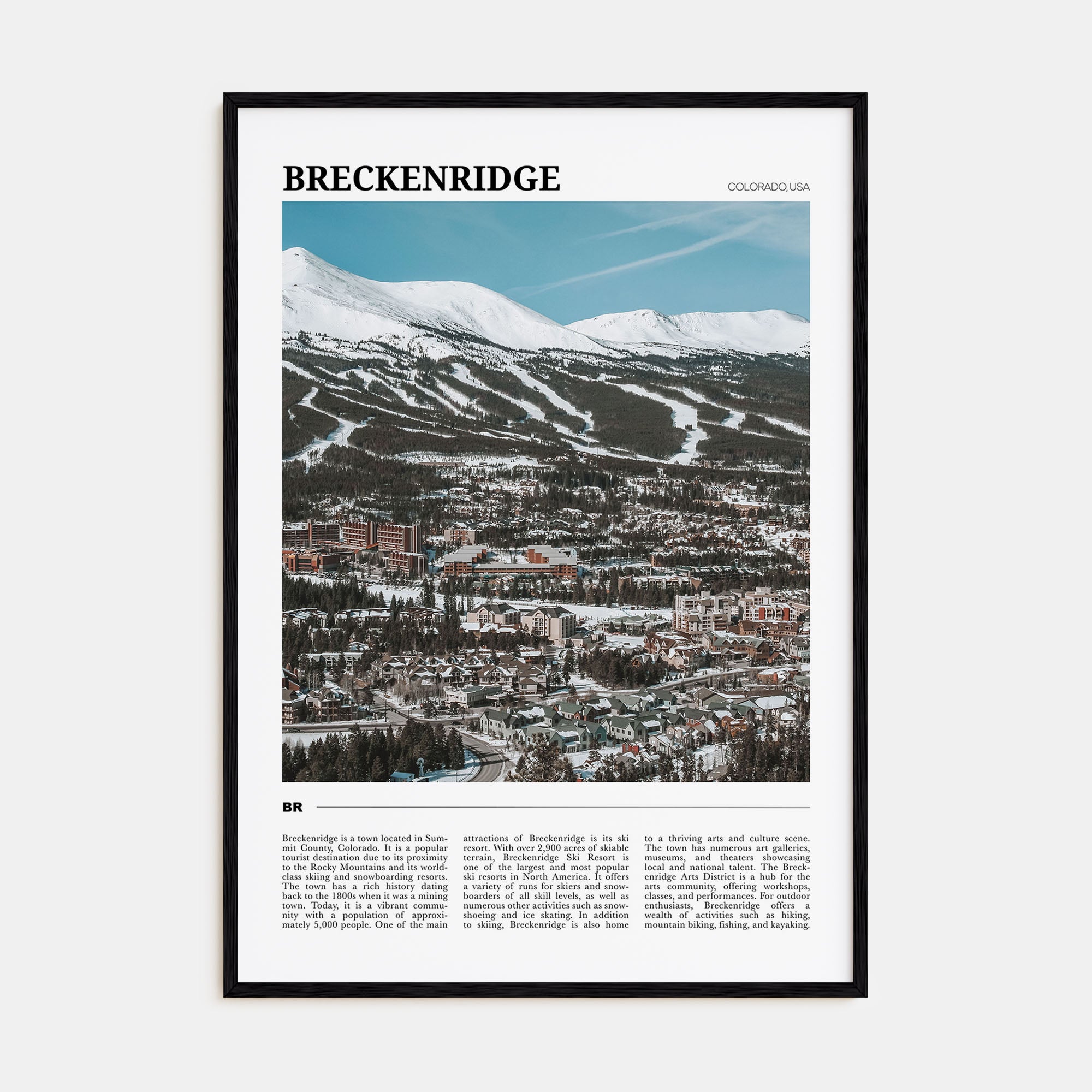 Breckenridge Travel Color No 2 Poster