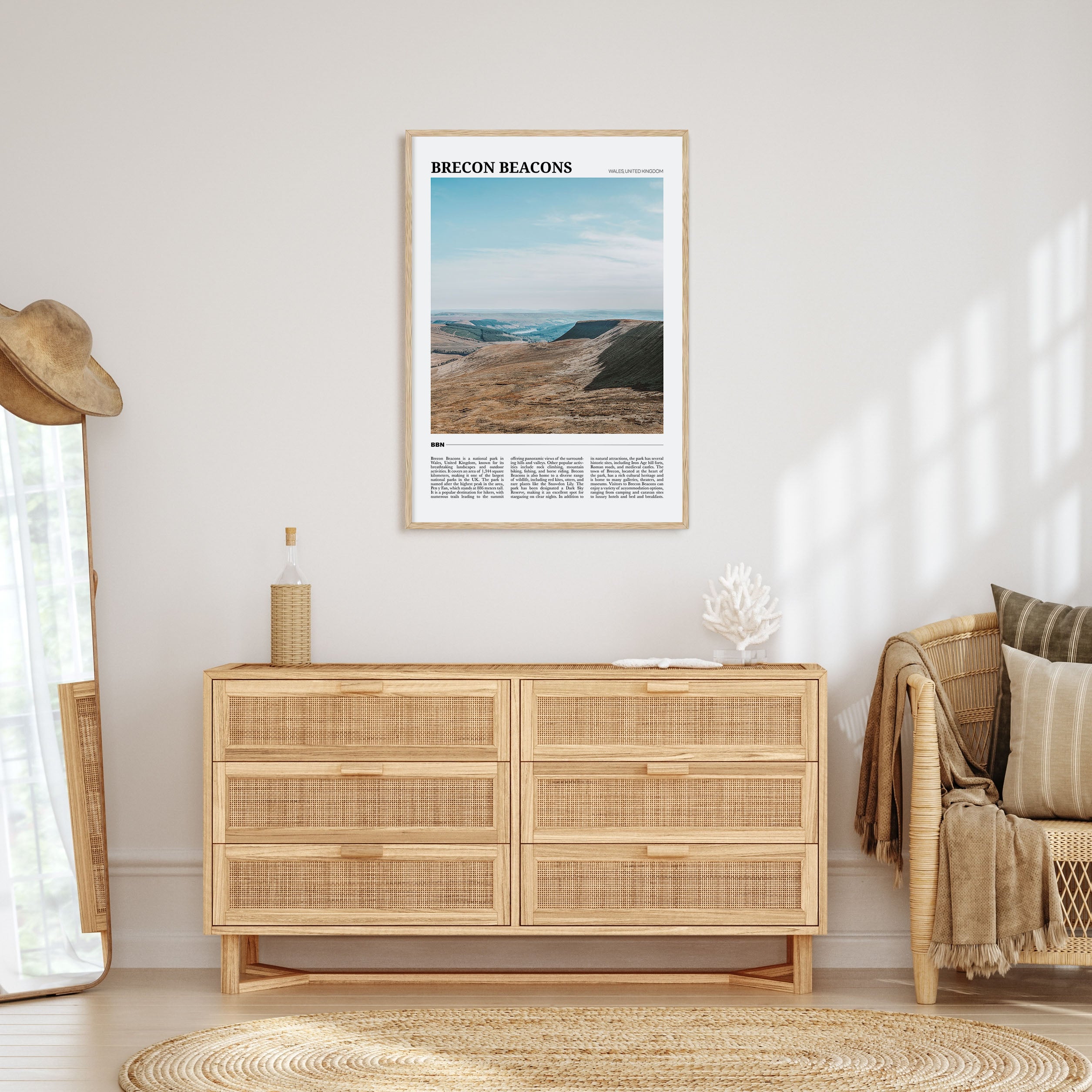 Brecon Beacons Travel Color Poster
