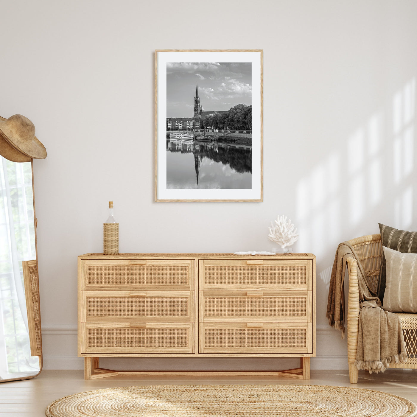 Bremen Photo B&W Poster