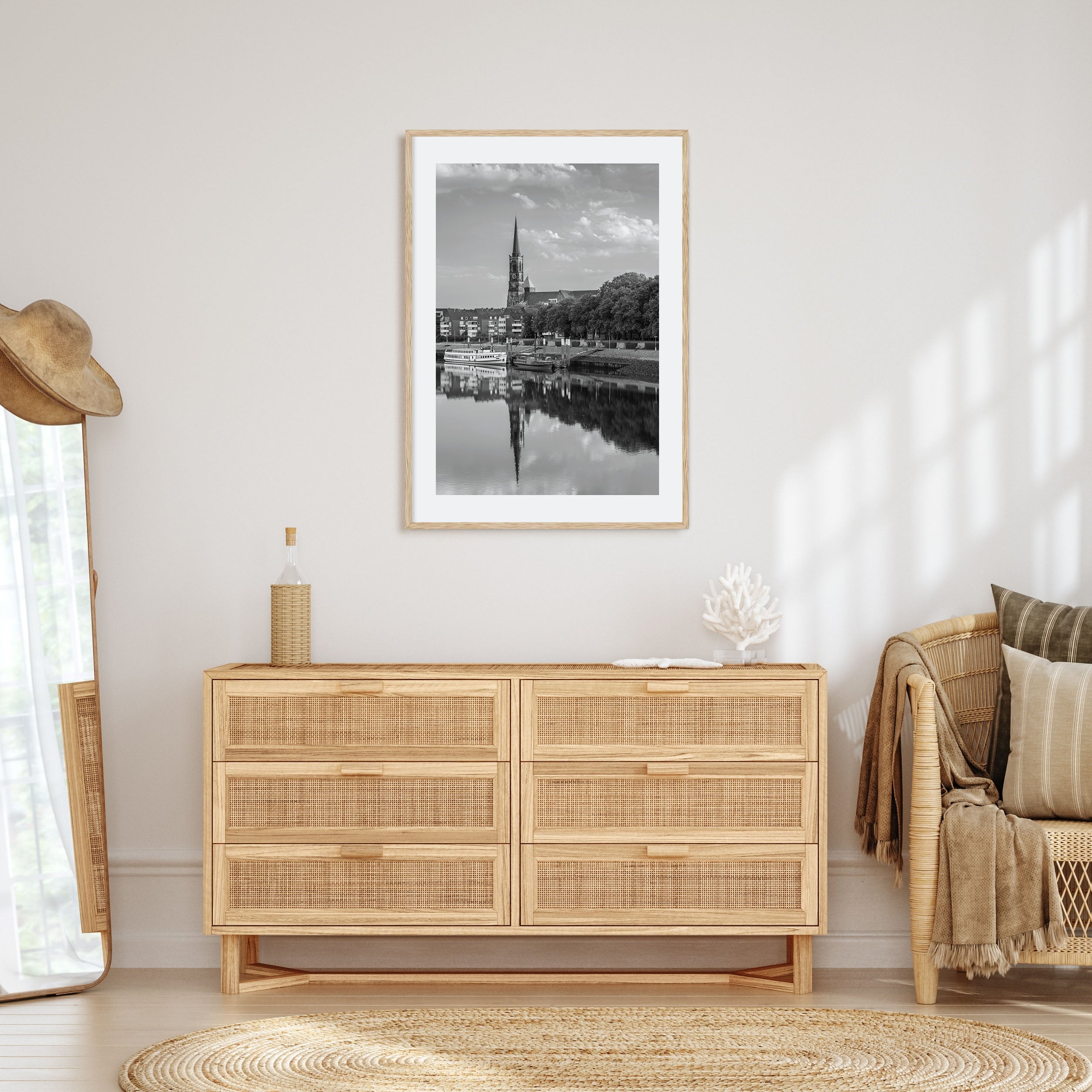 Bremen Photo B&W Poster