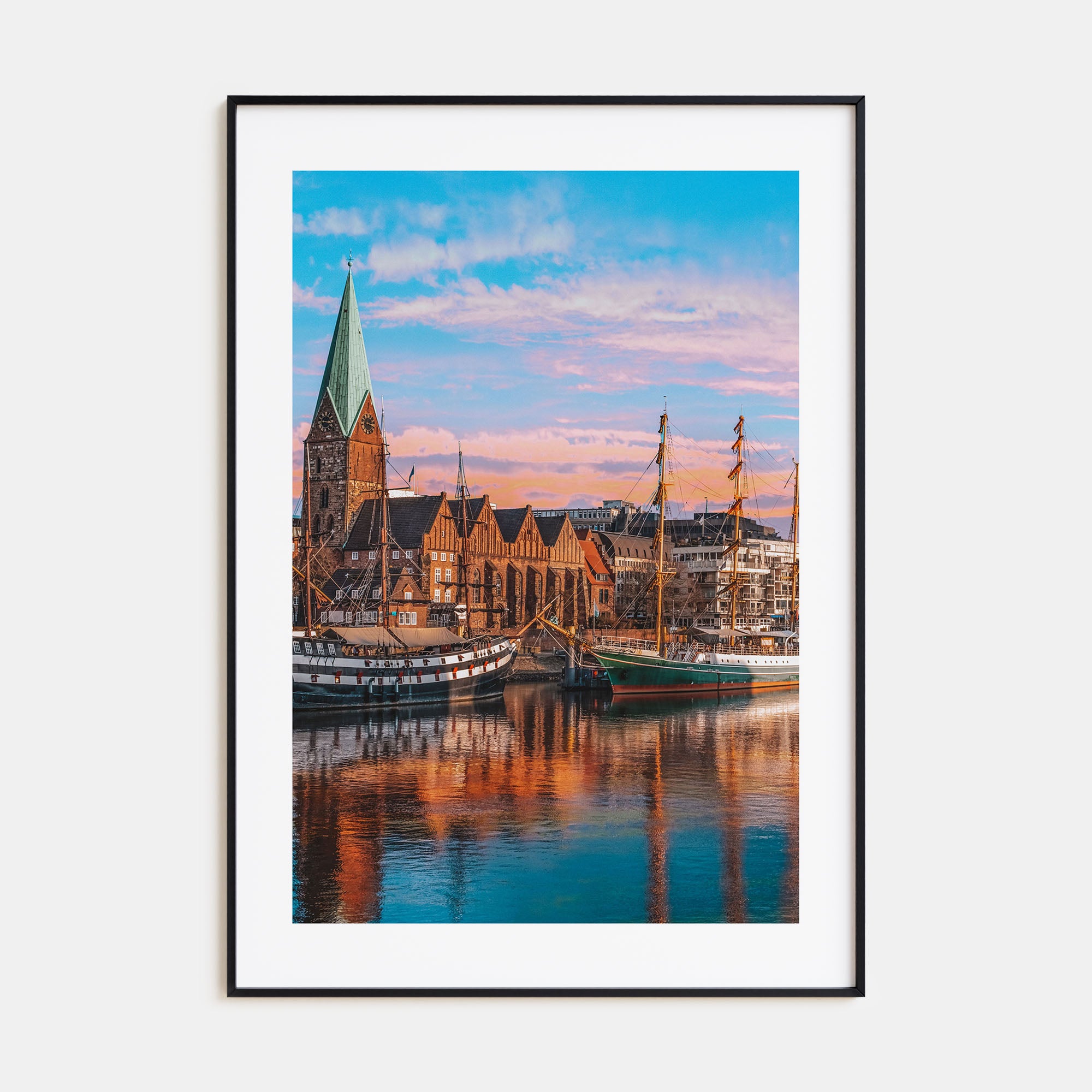 Bremen Photo Color Poster
