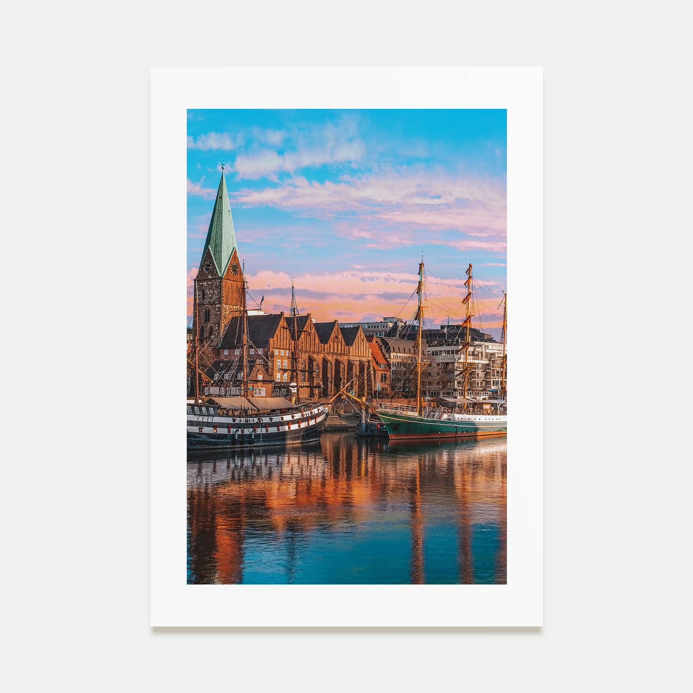 Bremen Photo Color Poster
