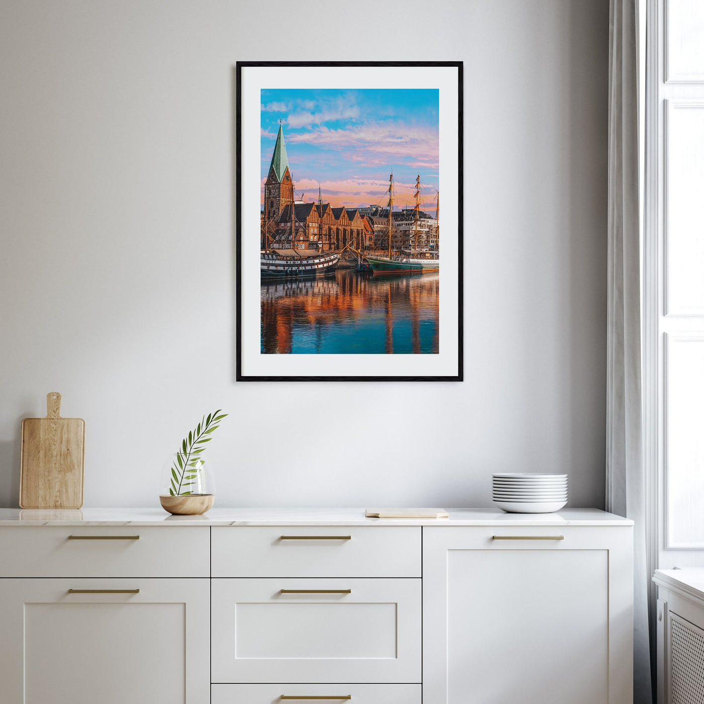 Bremen Photo Color Poster
