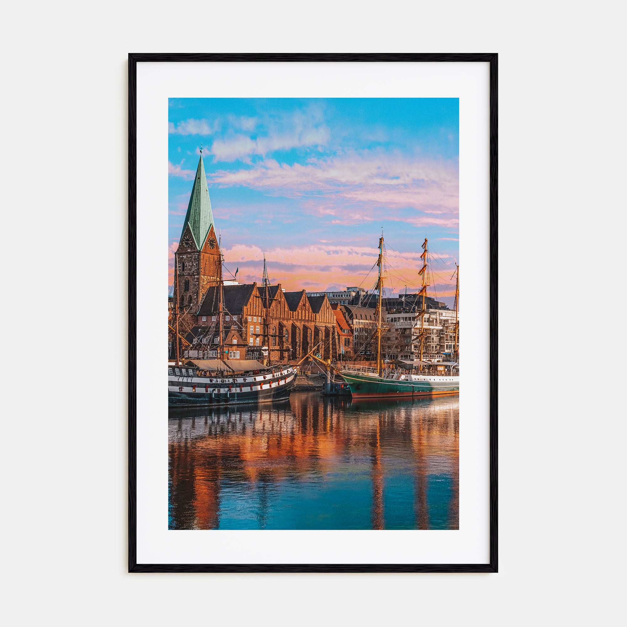 Bremen Photo Color Poster